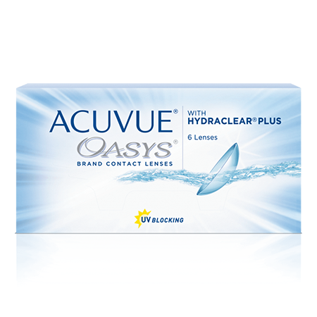 Acuvue® Oasys - საჩუქარი (4 ცალი ლინზა)